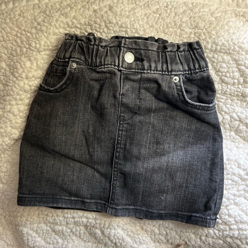 Cat & Jack | Black Wash Denim Skirt 3T